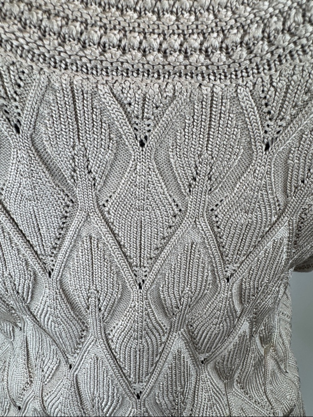 White House Black Market tan knit tank S-Small - Picture 10 of 16